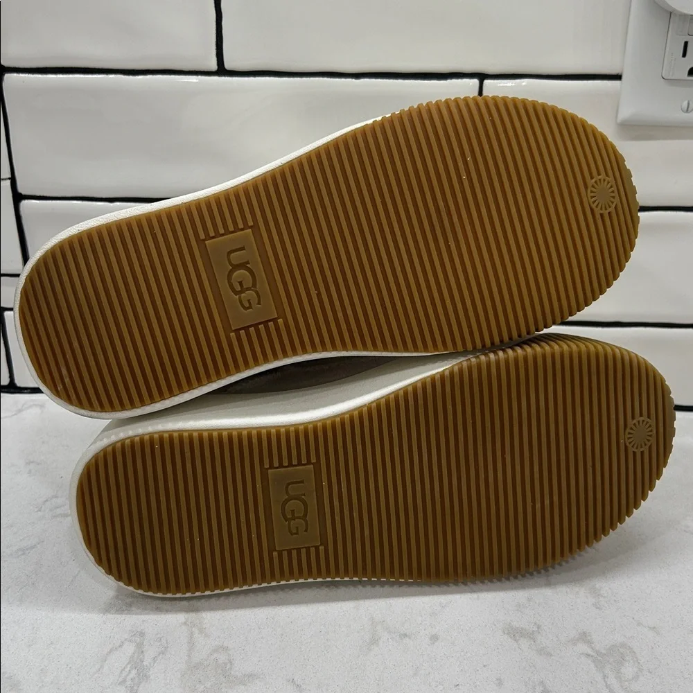 EZ‎ Duzzit Lace in White Light Cloud Grey Size 9